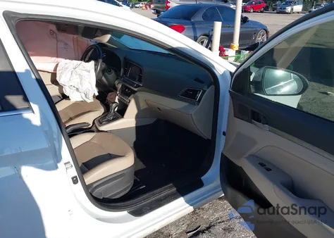 2017 Hyundai Elantra Limited z USA, uszkodzony, nr VIN 5NPD84LF1HH027112